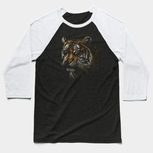 Majestic Bengal Tiger Stunning Tiger Portrait Baseball T-Shirt